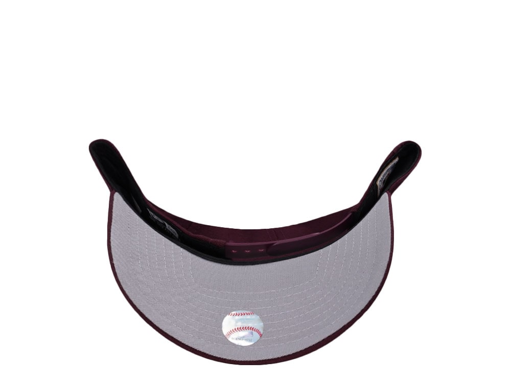 New Era Los Angeles Dodgers 40th Anniversary Maroon Prime Edition 9Forty A Frame Snapback Casquette