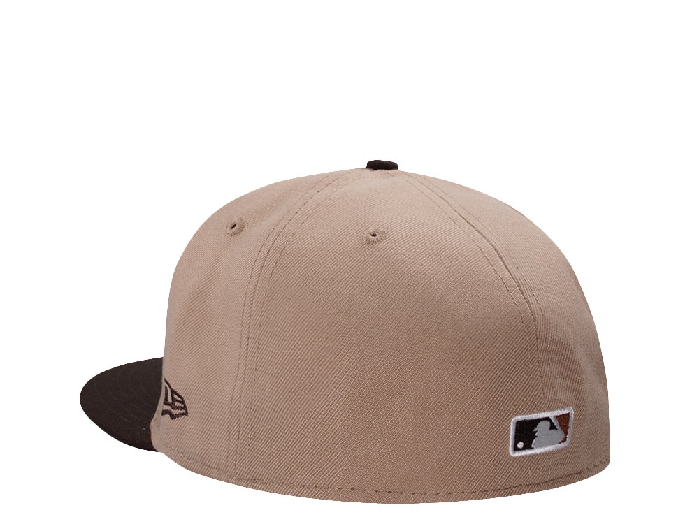 New Era Los Angeles Dodgers Back to Back Champions Camel Prime Edition 59Fifty Fitted Casquette