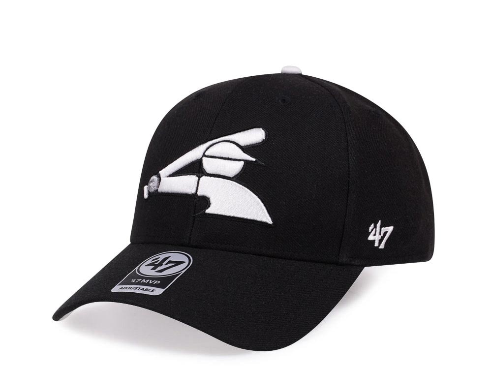 47Brand Chicago White Sox Classic Black Strapback Casquette
