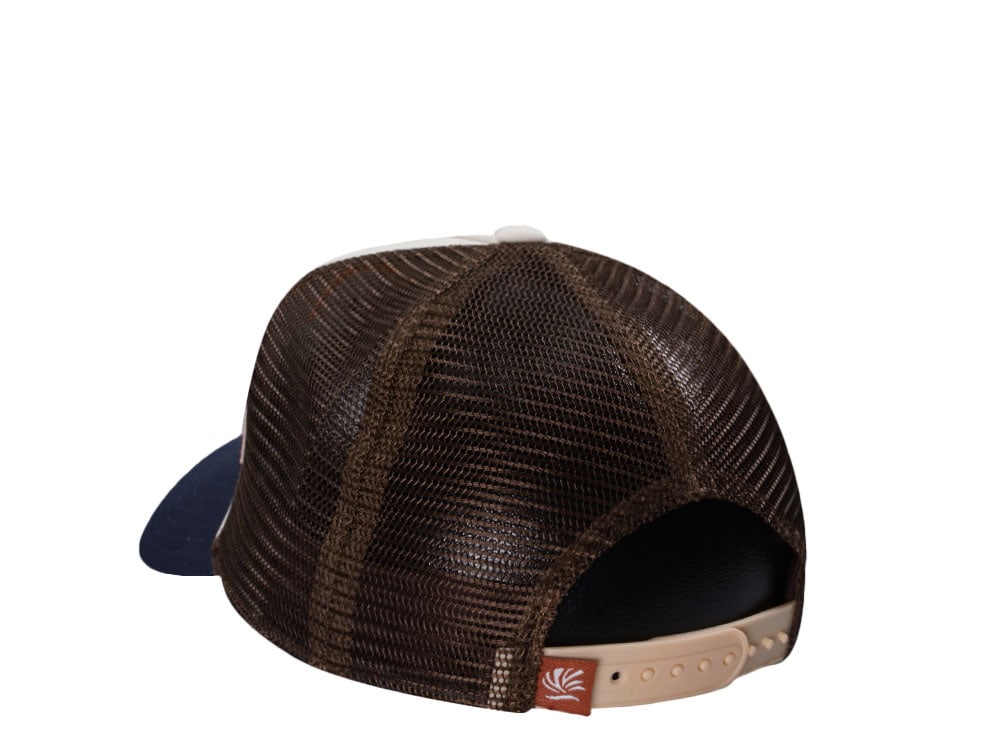 Djinns Surf And Smile Coastal Trucker Snapback Casquette