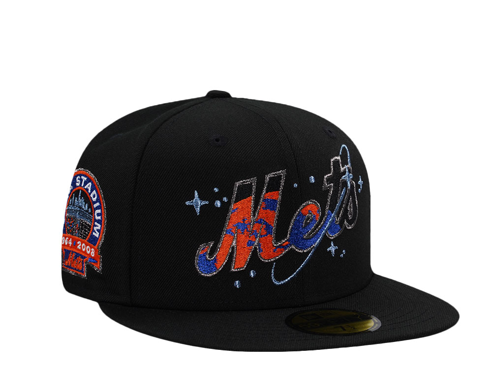 New Era New York Mets Shea Stadium Black Prime Edition 59Fifty Fitted Casquette
