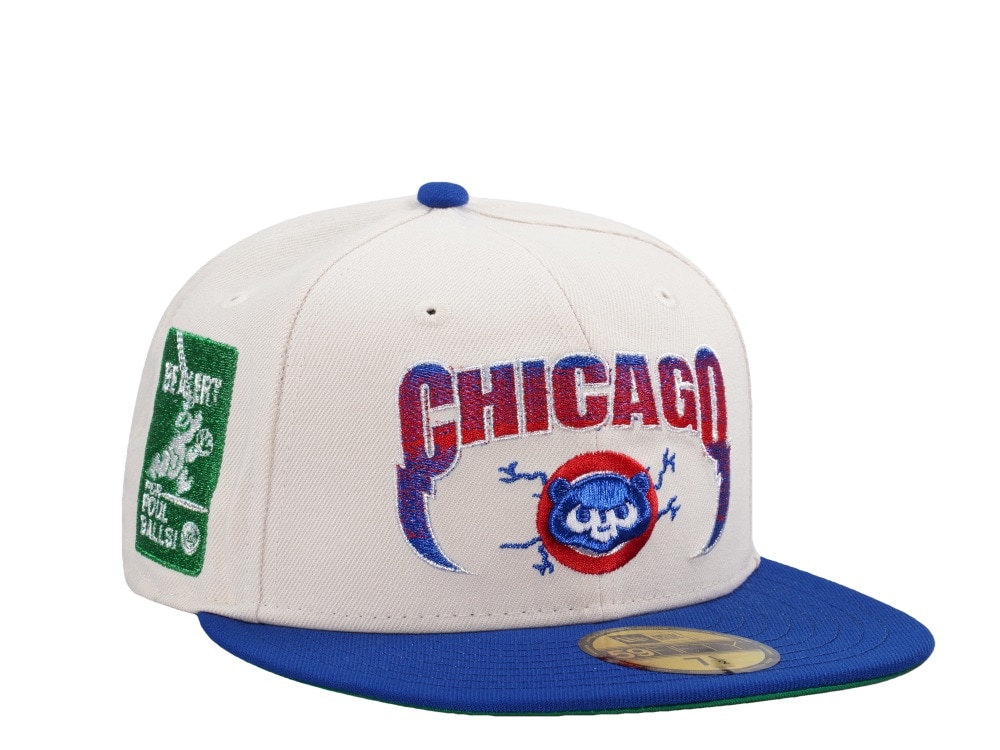 New Era Chicago Cubs Be Alert Light Cream Two Tone Edition 59Fifty Fitted Casquette