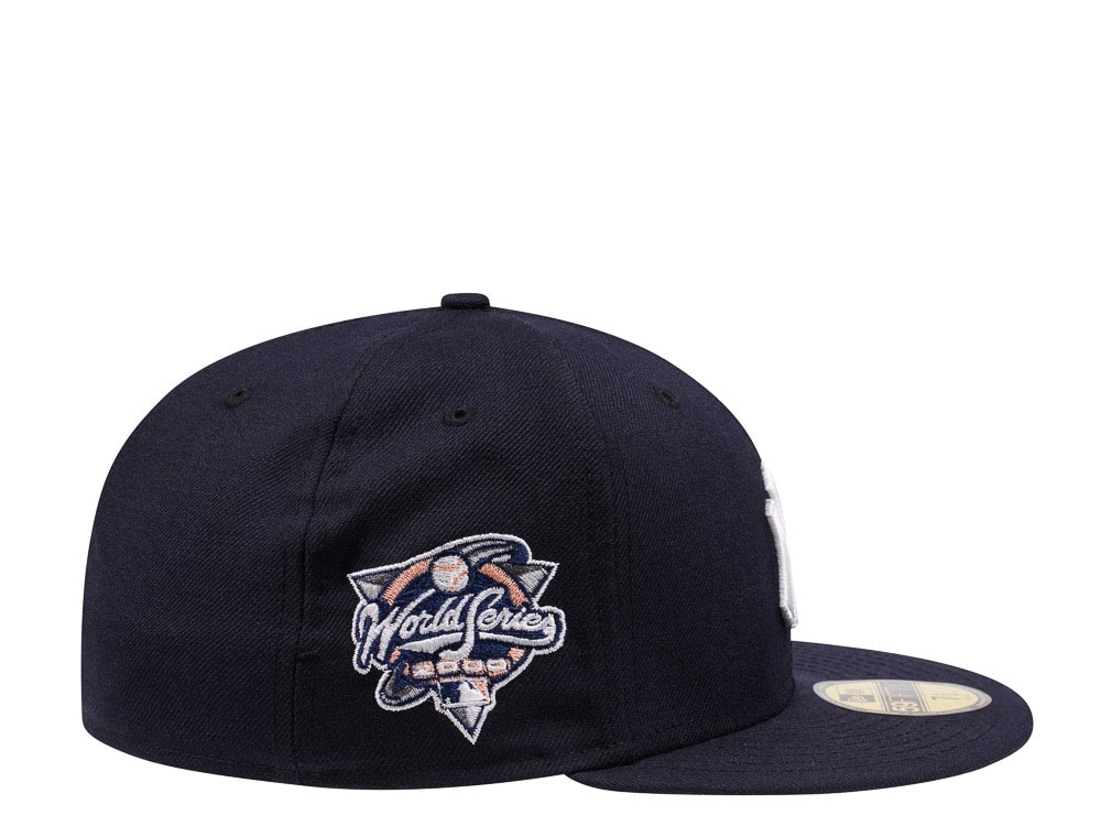 New Era New York Yankees World Series 2000 Navy and Peach Edition 59Fifty Fitted Casquette