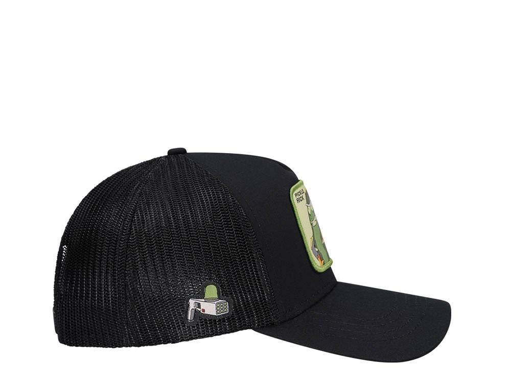 Capslab Rick and Morty Pickle Rick Trucker Snapback Casquette