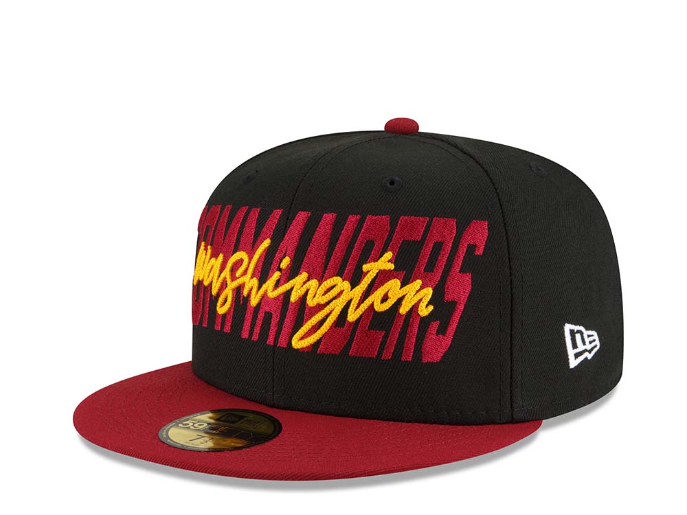 New Era Washington Commanders Team NFL Draft 22 59Fifty Fitted Casquette