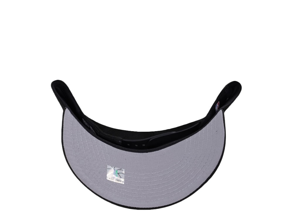 New Era Brooklyn Nets Classic Script Black Prime Edition 9Forty A Frame Snapback Casquette