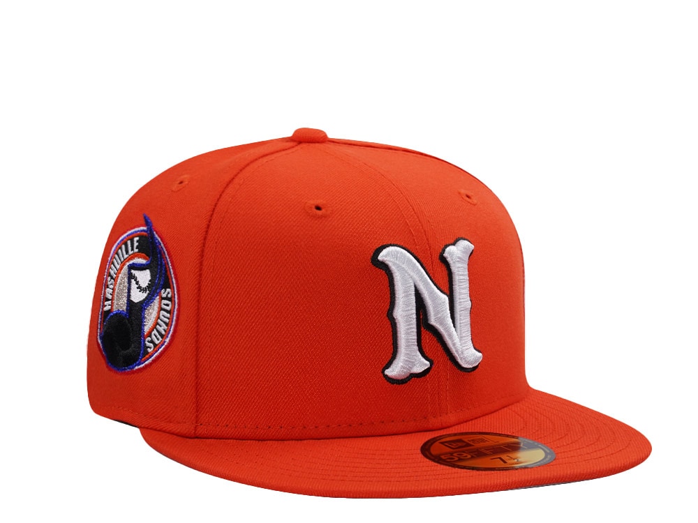 New Era Nashville Sounds Orange Prime Edition 59Fifty Fitted Casquette