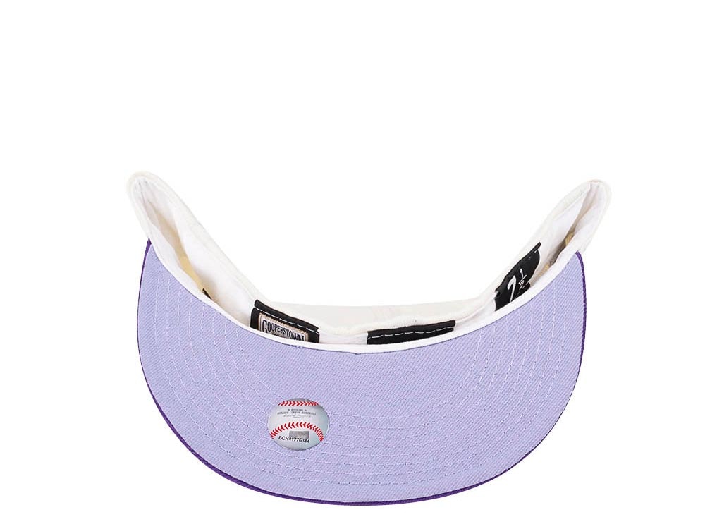 New Era Colorado Rockies 20th Anniversary Cream Two Tone Edition 59Fifty Fitted Casquette