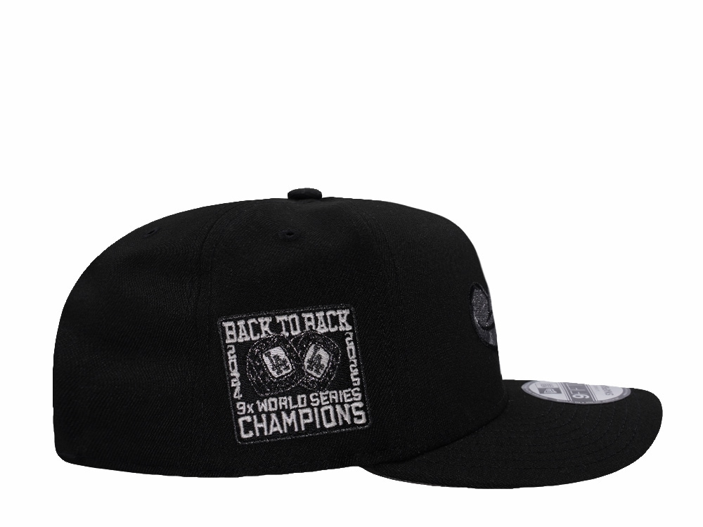 New Era Los Angeles Dodgers Back to Back Black Prime Edition 9Fifty A Frame Snapback Casquette