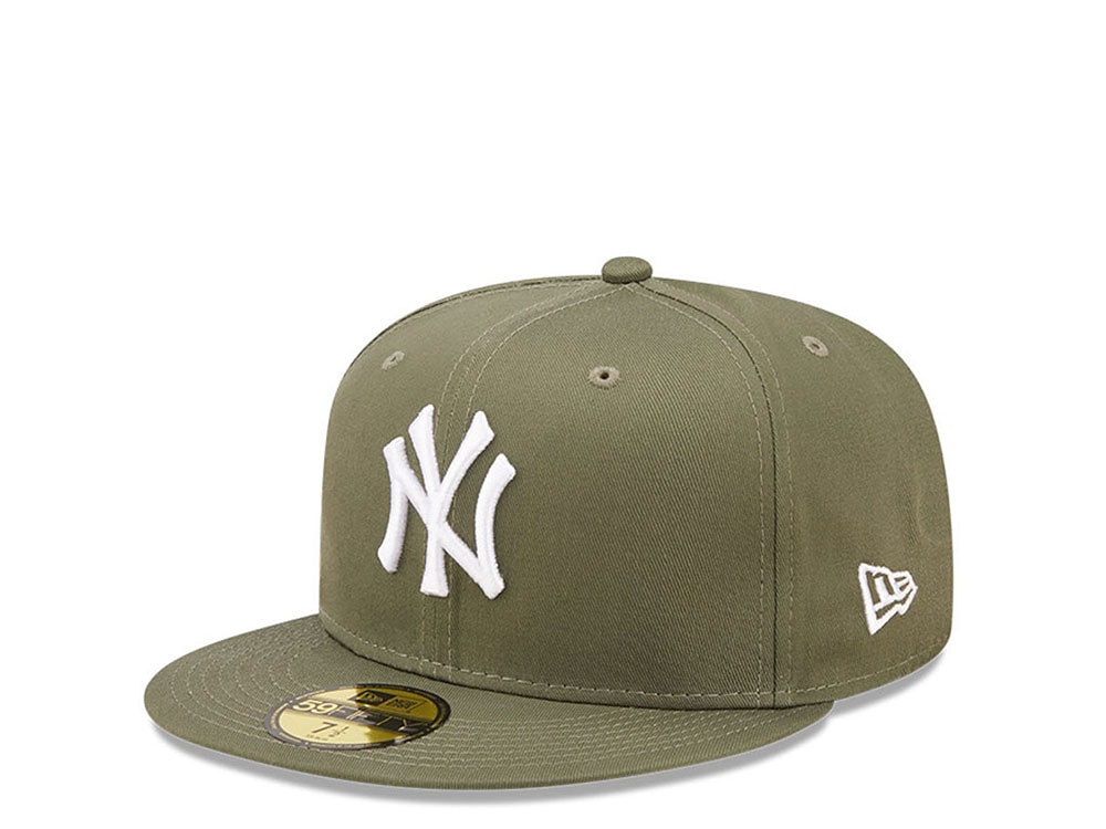 New Era New York Yankees Plain Olive Prime Edition 59Fifty Fitted Casquette