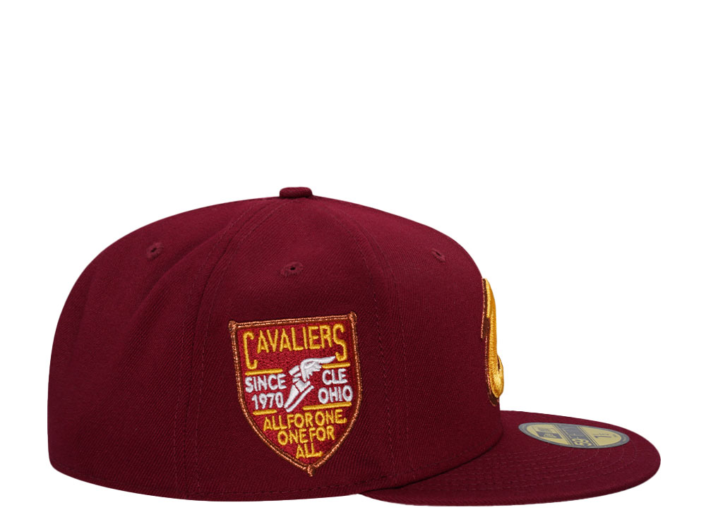 New Era Cleveland Cavaliers All for One Throwback Edition 59Fifty Fitted Casquette