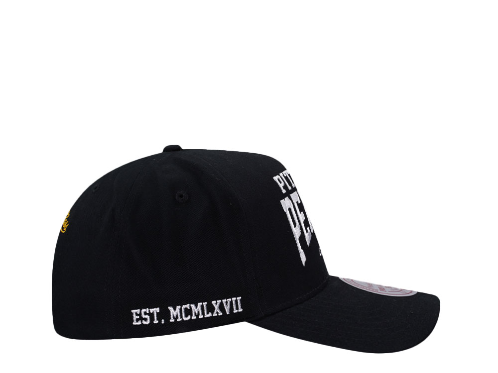 Mitchell & Ness Pittsburgh Pirates Black Pro Pinch Fit Snapback Casquette