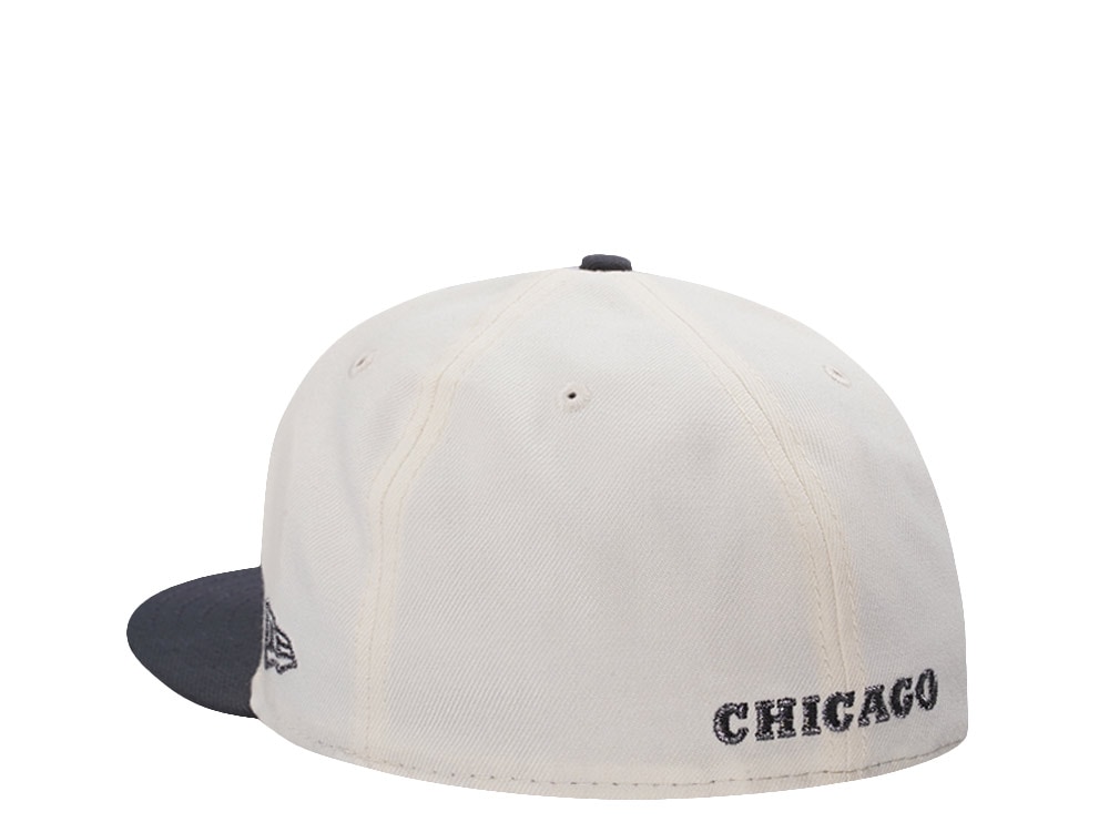 New Era Chicago Bulls 20th Anniversary Chrome Two Tone Edition 59Fifty Fitted Casquette