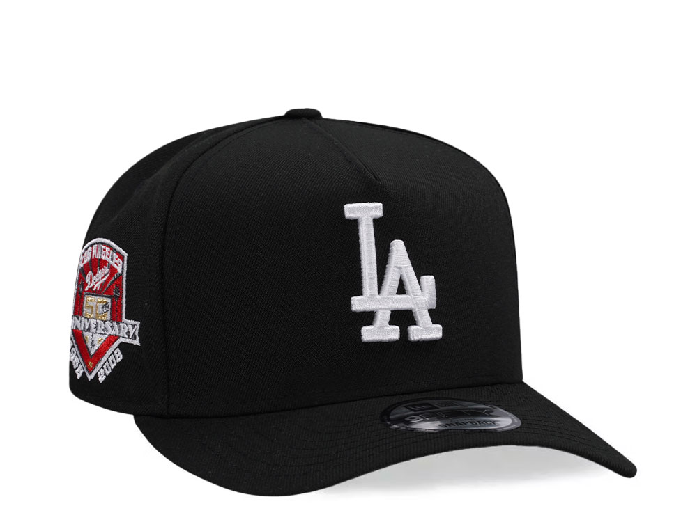 New Era Los Angeles 50th Anniversary Black Edition 9Fifty A Frame Snapback Casquette