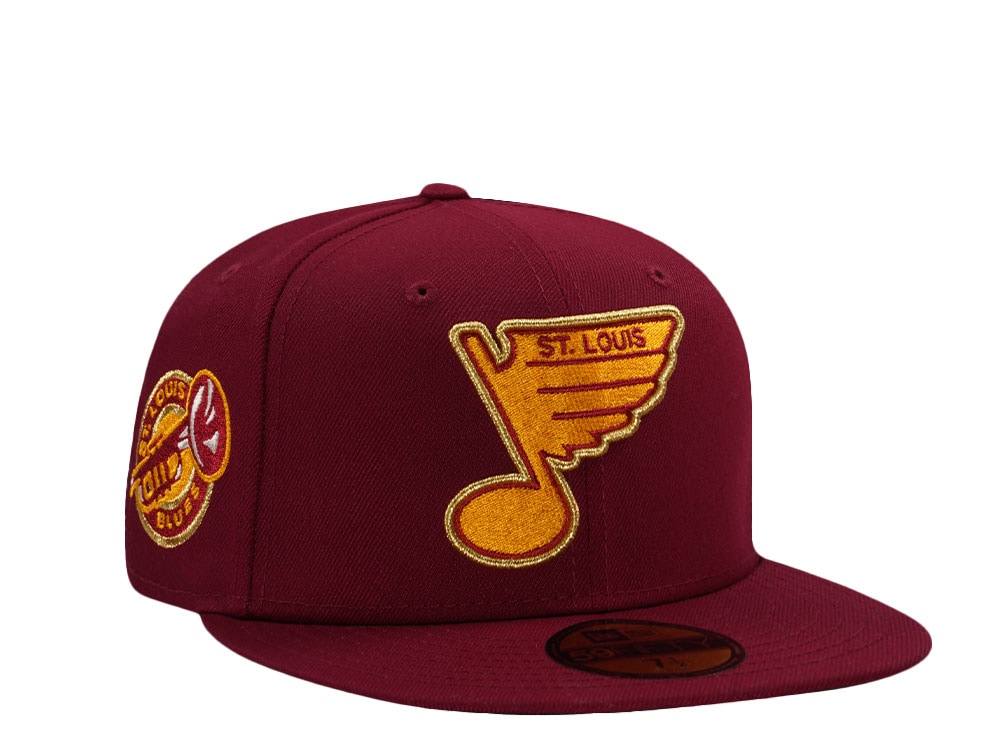 New Era St. Louis Blues Maroon Prime Edition 59Fifty Fitted Casquette