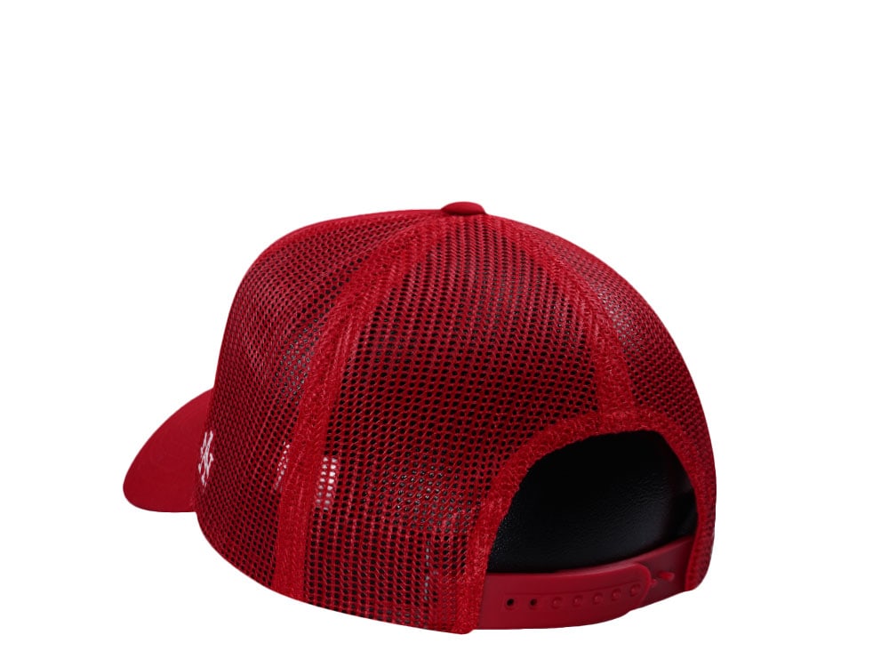 American Needle Mack Trucks Red Valin Trucker Snapback Casquette