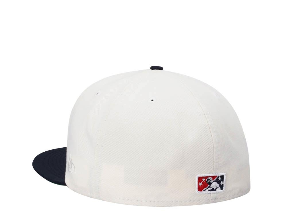 New Era Miami Beach Flamingos Chrome Two Tone Throwback Edition 59Fifty Fitted Casquette