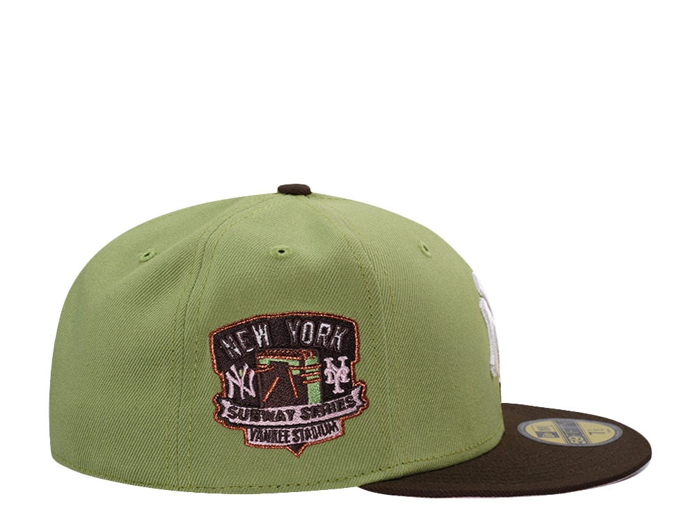 New Era New York Yankees Subway Series Matcha Two Tone Editon 59Fifty Fitted Casquette