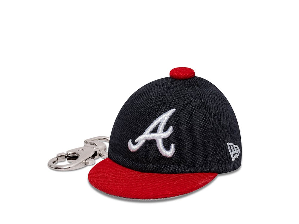 New Era Atlanta Braves Mini Casquette Keychain