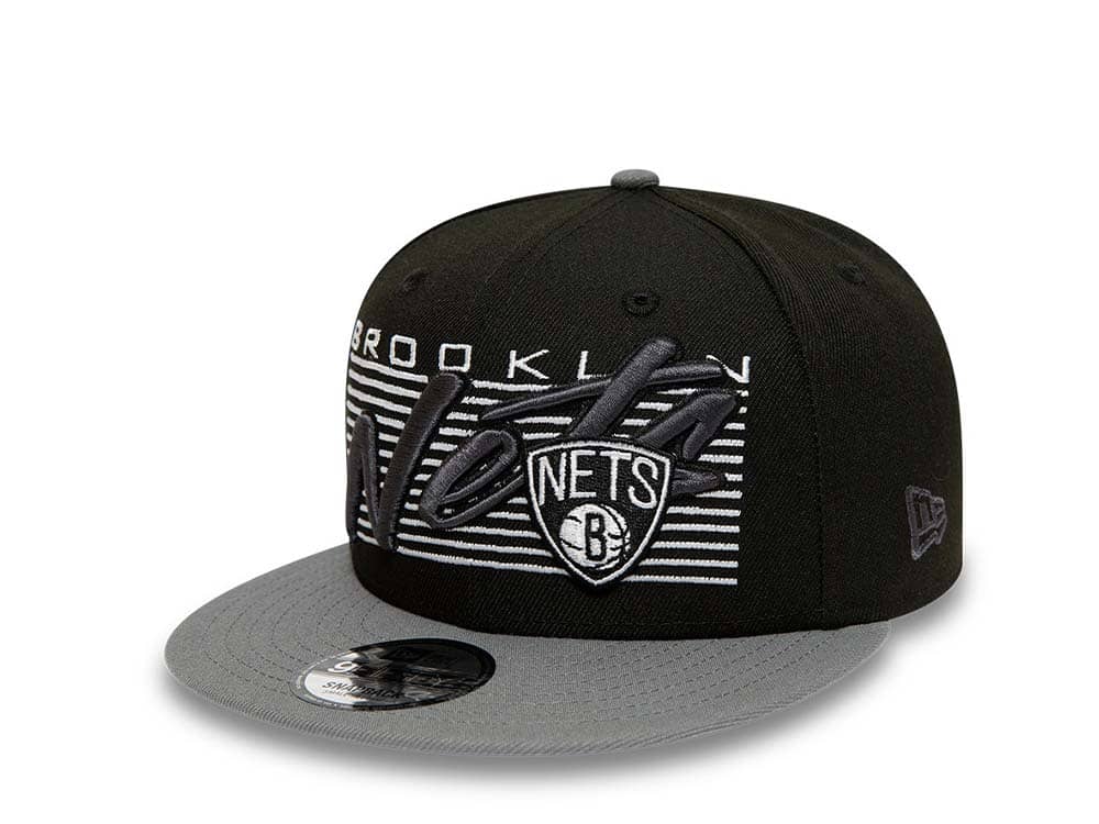 New Era Brooklyn Nets Team Wordmark 9Fifty Snapback Casquette