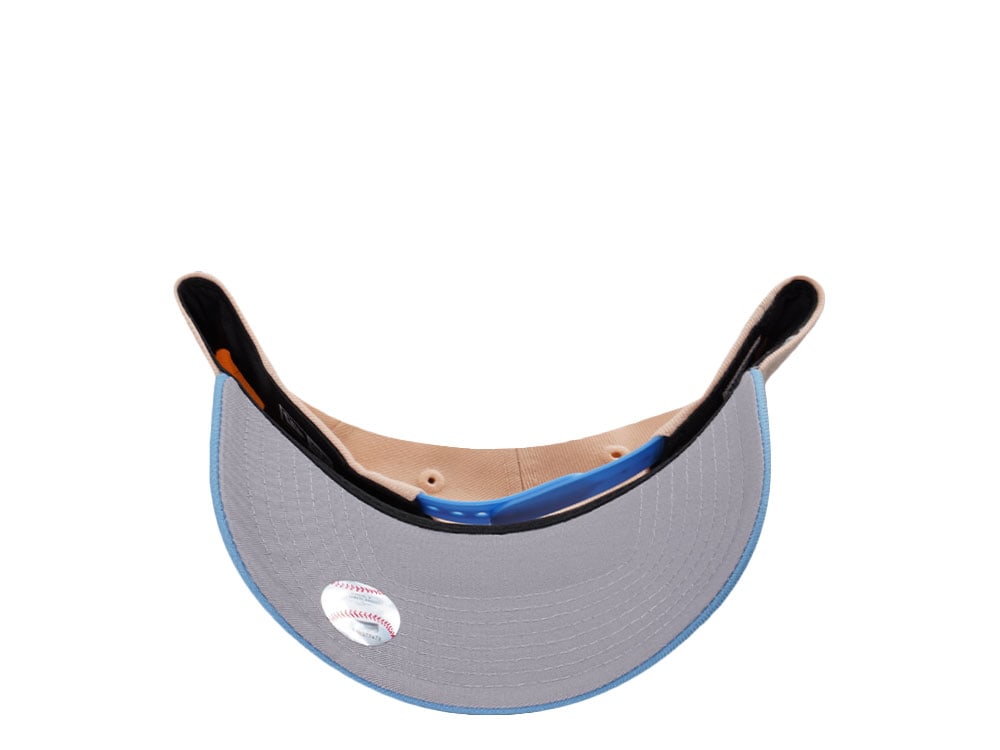 New Era New York Yankees World Series 1999 Mango Sky Edition 9Forty A Frame Snapback Casquette