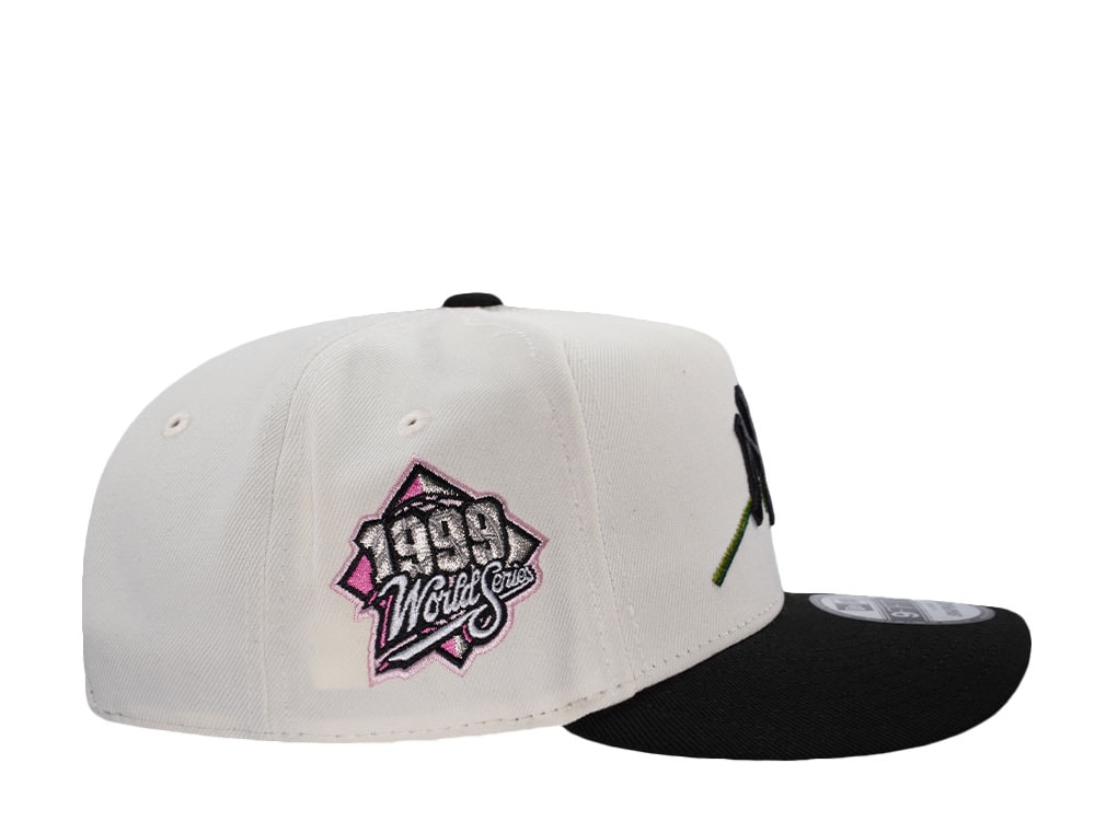 New Era New York Yankees World Series 1999 Chrome Two Tone Edition 9Fifty A Frame Snapback Casquette