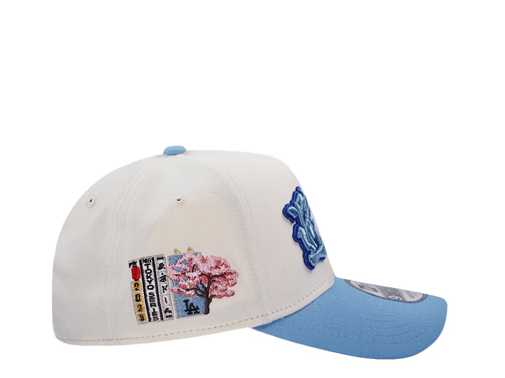 New Era Los Angeles Dodgers Tokyo Series Chrome Two Tone Edition 9Forty A Frame Snapback Casquette