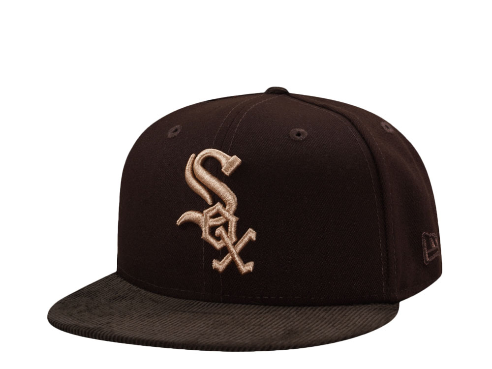 New Era Chicago White Sox Walnut Corduroy Two Tone Edition 59Fifty Fitted Casquette