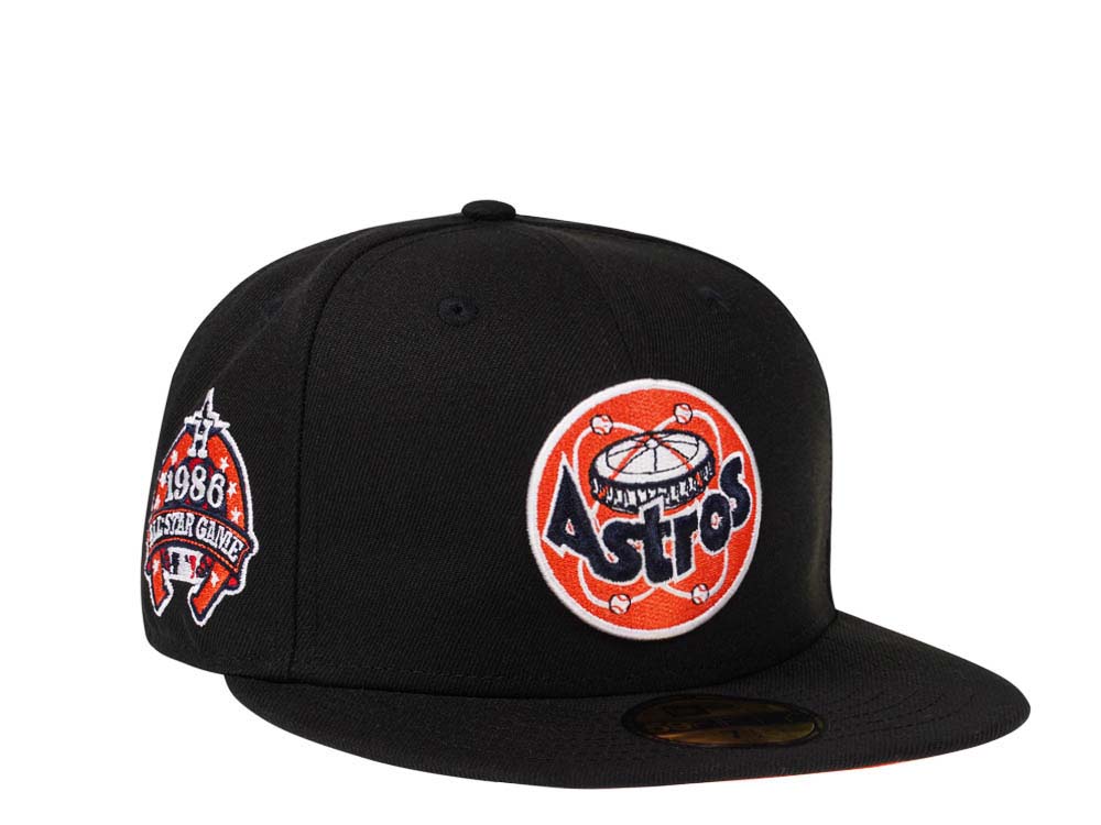 New Era Houston Astros All Star Game 1986 Black Prime Edition 59Fifty Fitted Casquette