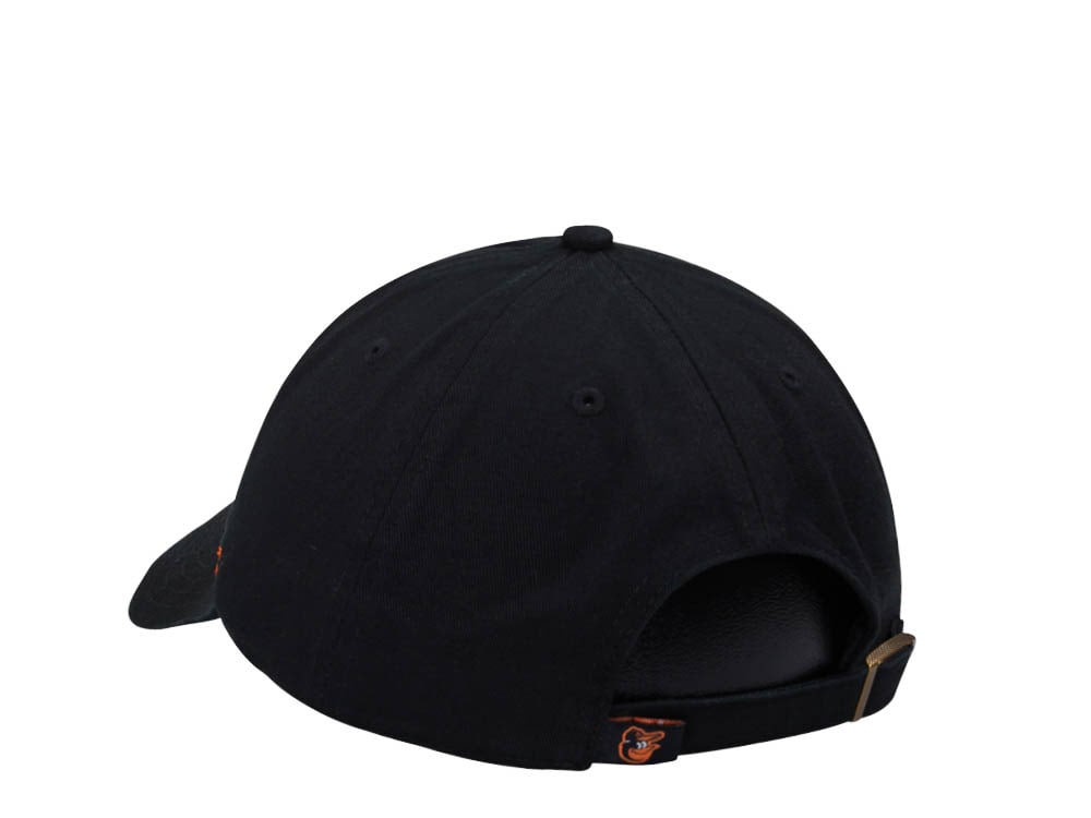 47Brand Baltimore Orioles Black Clean up Strapback Casquette