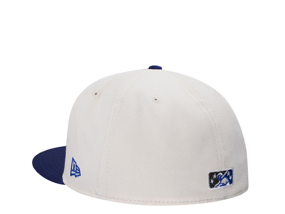New Era Hudson Valley Renegades 30th Anniversary Chrome Satin Brim Two Tone Edition 59Fiftys Fitted Casquette
