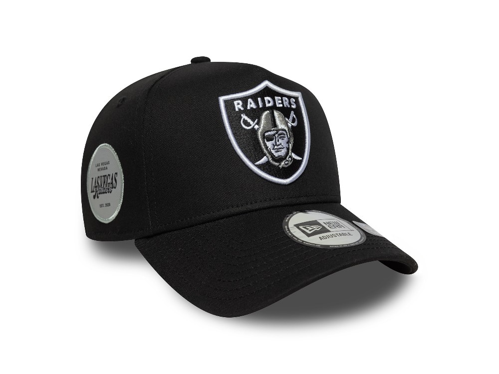 New Era Las Vegas Raiders Side Patch 9Forty A Frame Snapback Casquette