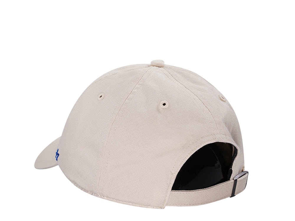 47Brand Los Angeles Dodgers Natural Base Runner Clean Up Strapback Casquette