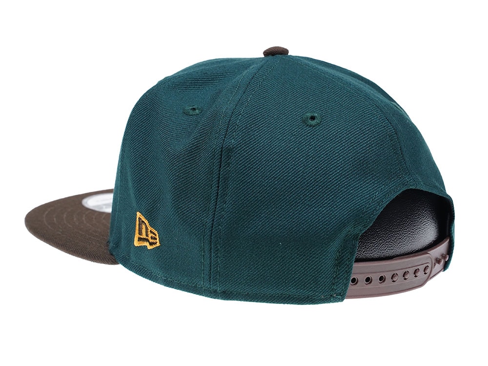 New Era Golden State Warriors Dark Green Edition 9Fifty Snapback Casquette