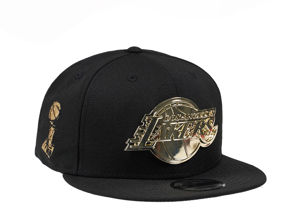 New Era Los Angeles Lakers Champions Gold Metal Edition 9Fifty Snapback Casquette
