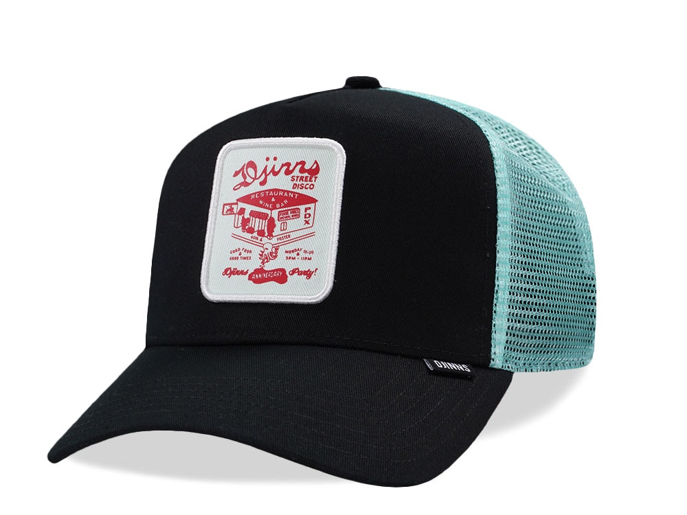 Djinns Street Disco Mint Trucker Snapback Casquette