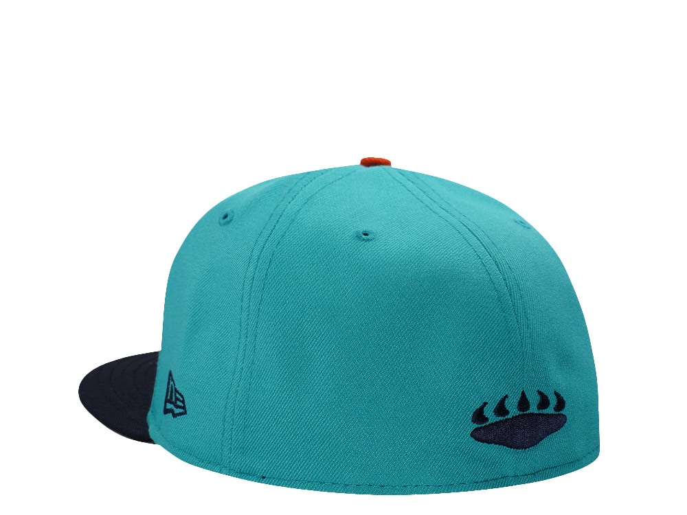 New Era Memphis Grizzlies Inaugural Season Teal Two Tone Edition 59Fifty Fitted Casquette