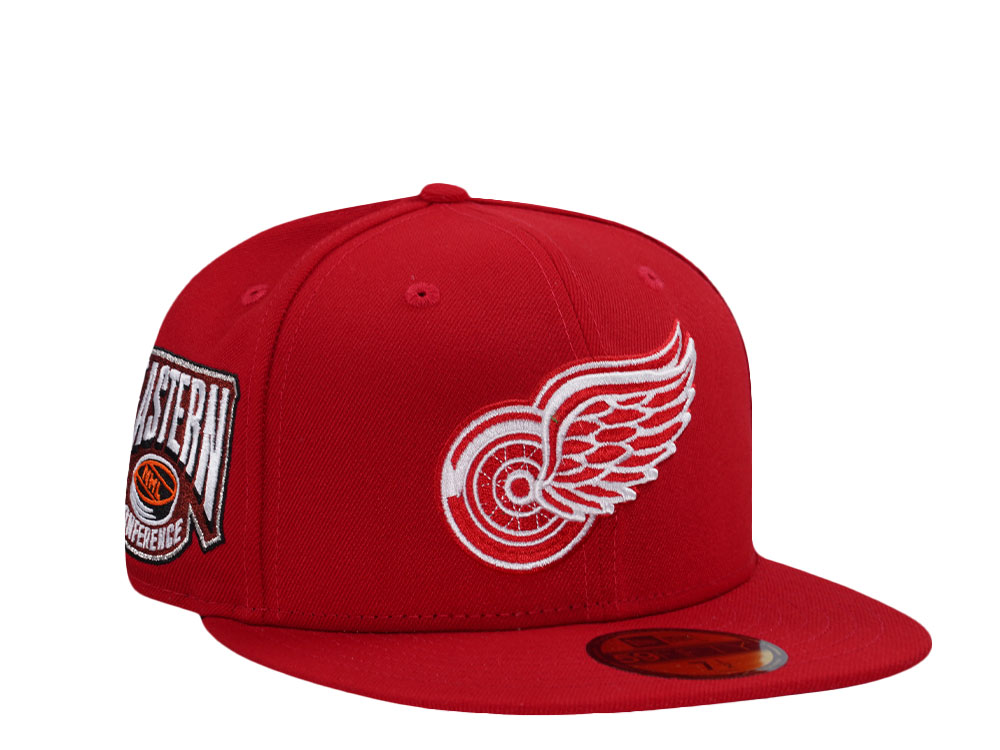 New Era Detroit Red Wings Eastern Conference Red Edition 59Fifty Fitted Casquette