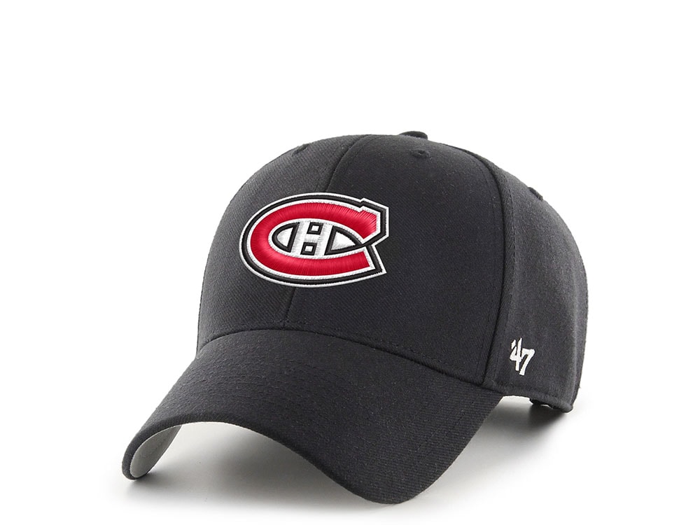 47Brand Montreal Canadiens Black Classic Strapback Casquette