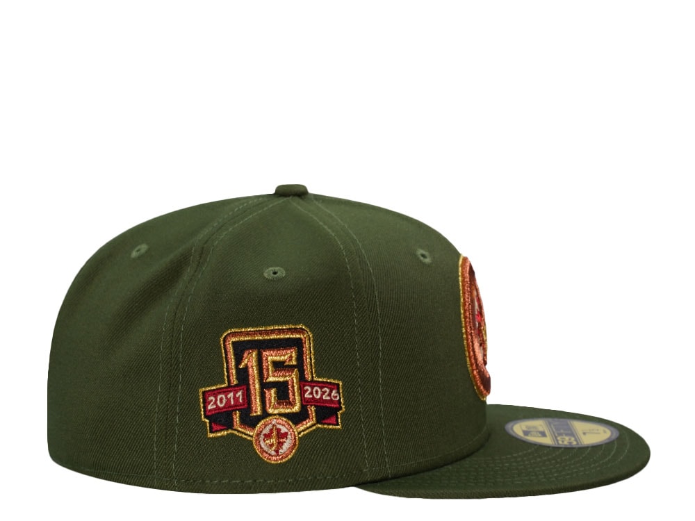 New Era Winnipeg Jets 15th Anniversary Green Realtree Edition 59Fifty Fitted Casquette