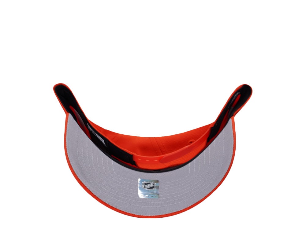 New Era Anaheim Ducks 10th Anniversary Orange Prime Edition 9Forty A Frame Snapback Casquette