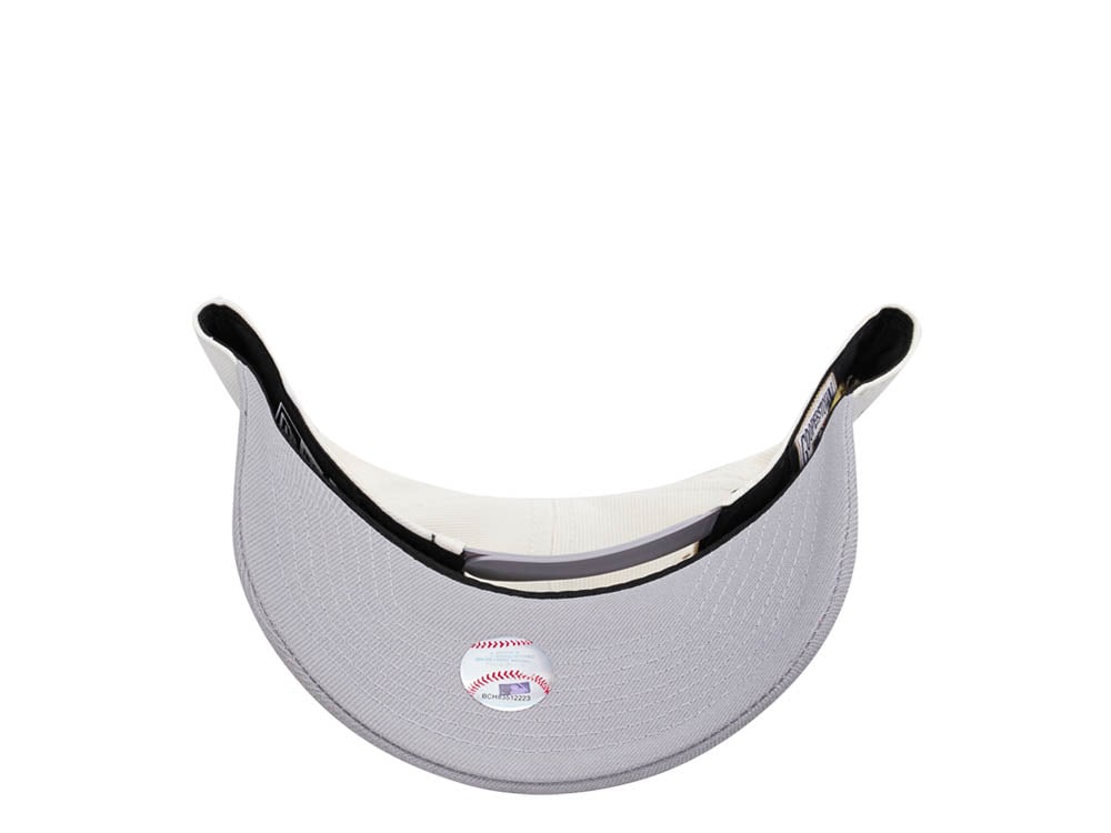 New Era New York Yankees World Series 1999 Chrome Metallic Two Tone Edition 9Forty A Frame Snapback Casquette