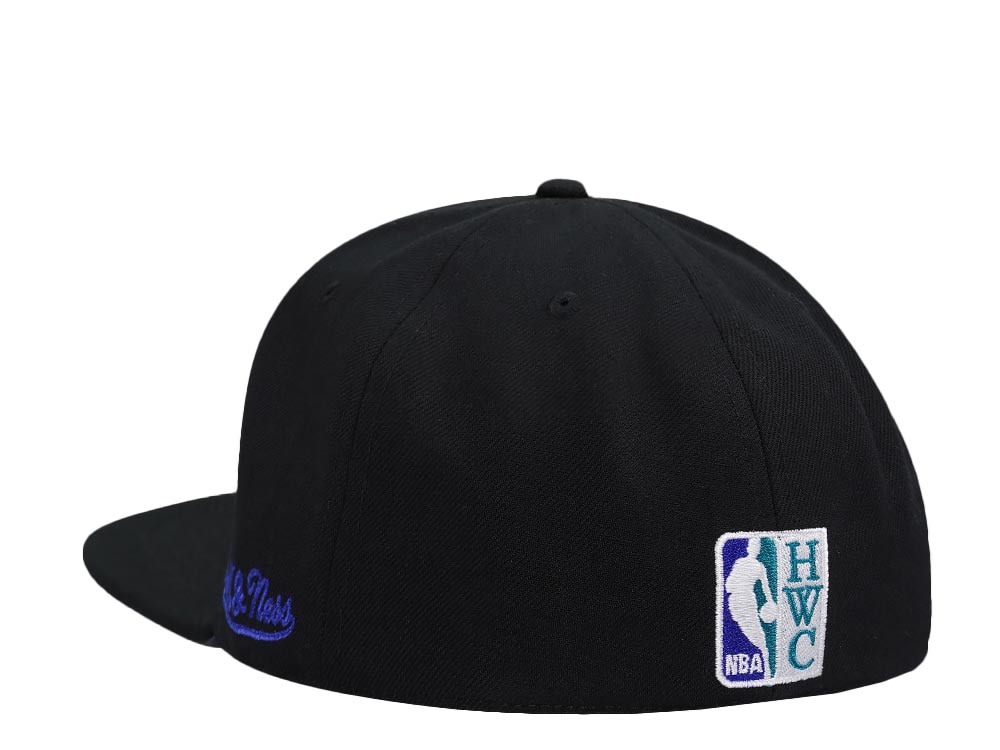 Mitchell & Ness Charlotte Hornets Logo History Hardwood Classic Dynasty Fitted Casquette