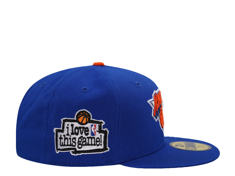 New Era New York Knicks Love Rush Blue Prime Edition 59Fifty Fitted Casquette