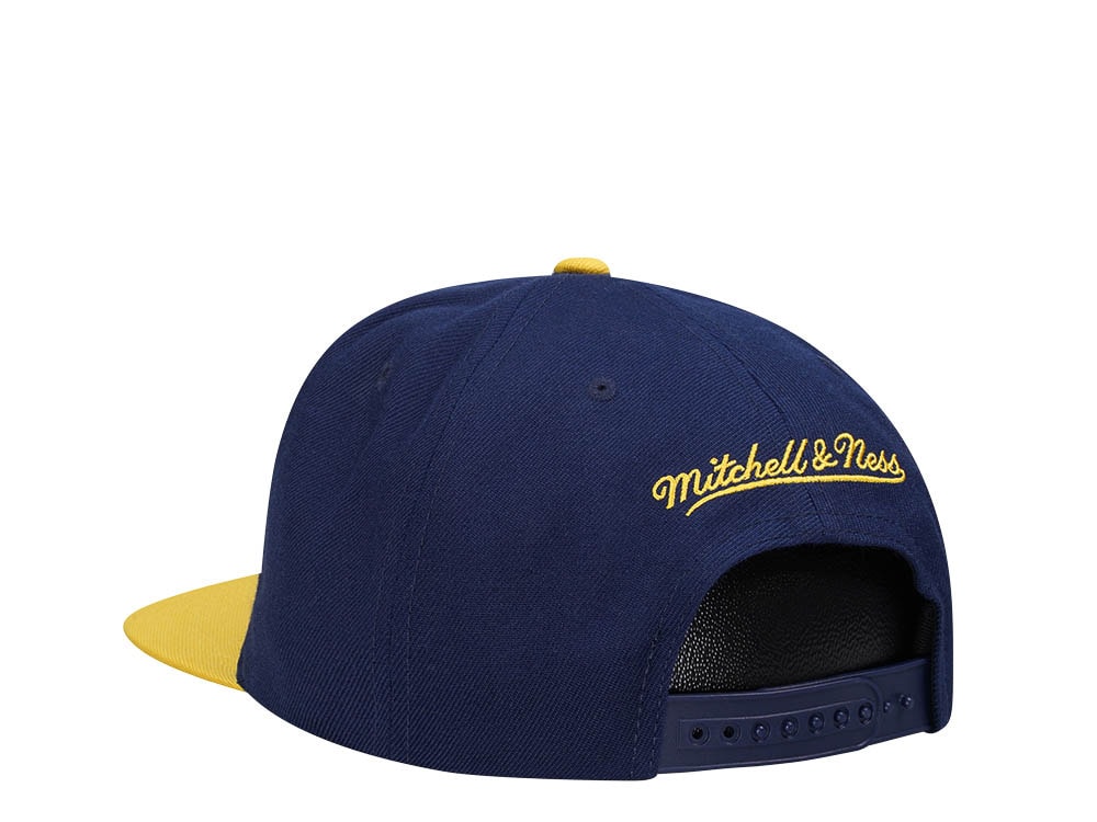 Mitchell & Ness University of Michigan Team Two Tone 2.0 Snapback Casquette