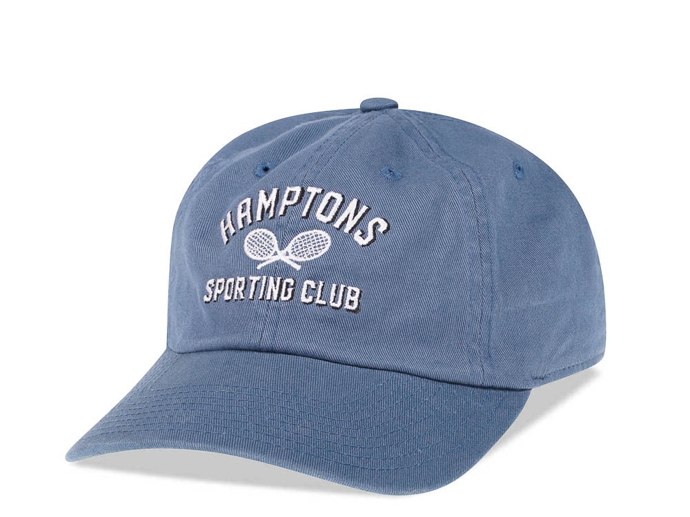 American Needle Hamptons Sporting Club Blue Vintage Casual Strapback Casquette