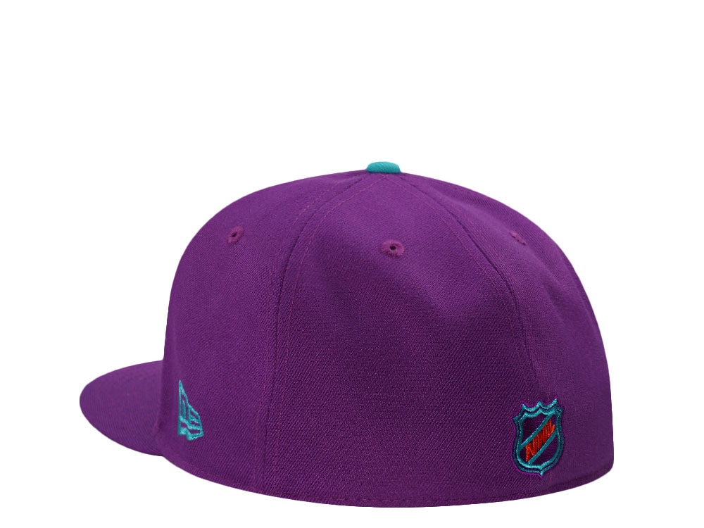 New Era Anaheim Ducks Inaugural Season Purple Prime Edition 59Fifty Fitted Casquette