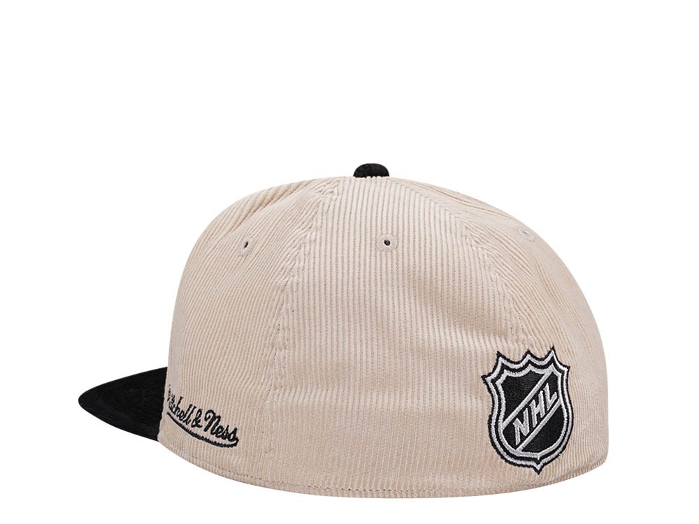 Mitchell & Ness Vegas Golden Knights Inaugural Season 17 Two Tone Cord Edition Dynasty Fitted Casquette