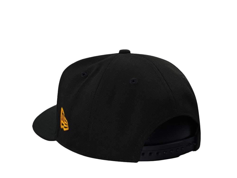 New Era Pittsburgh Steelers Black Classic Edition 9Fifty A Frame Snapback Casquette