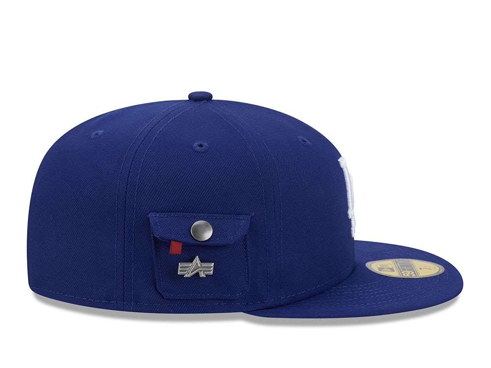 New Era Alpha Industries Los Angeles Dodgers Navy Prime Edition 59Fifty Fitted Casquette